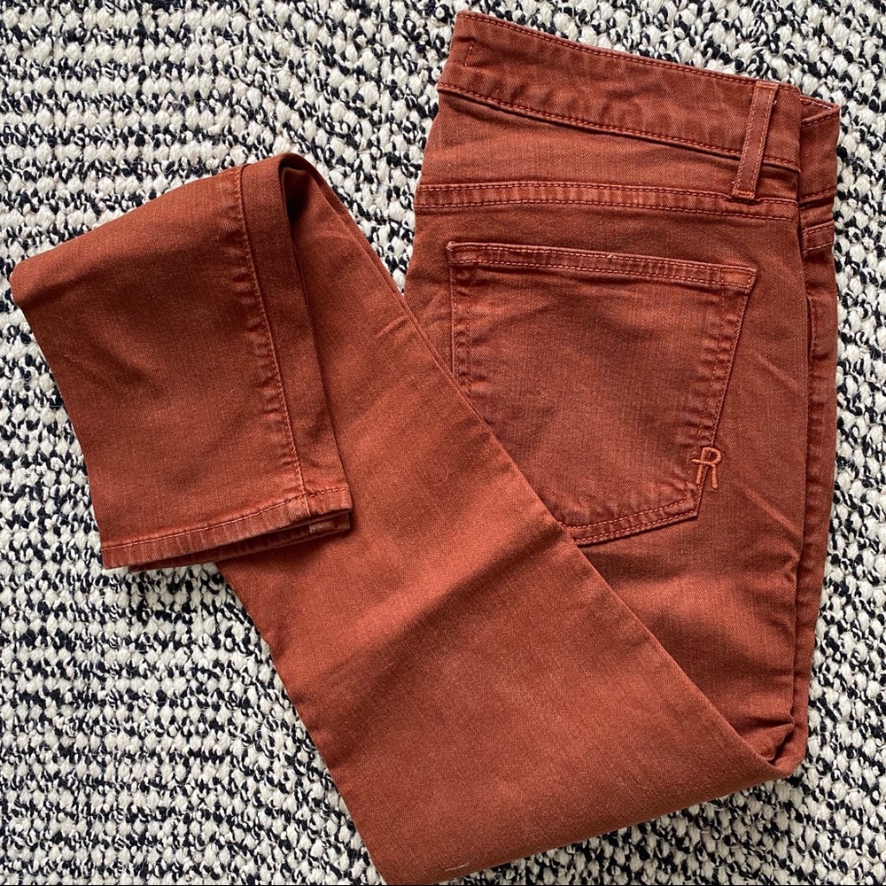 Rich & Skinny rust-colored skinny jean